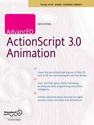 cover image of AdvancED ActionScript 3.0 Animation
